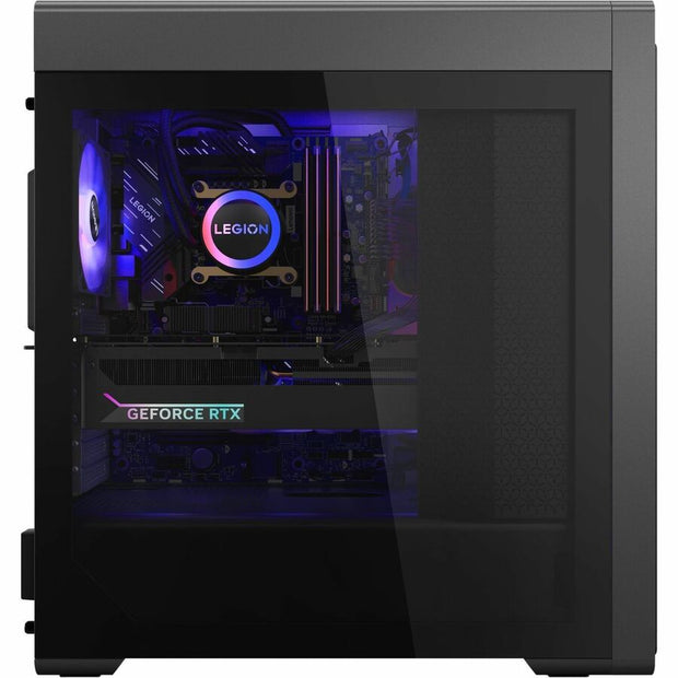 Lenovo Legion Tower 7i Gaming PC – Intel Core Ultra 7 265KF (20-Core, 5.5GHz), NVIDIA GeForce RTX 5080 16GB GDDR7, 32GB DDR5, 1TB SSD, 360mm Liquid Cooling, Thunderbolt 4, Windows 11 Pro