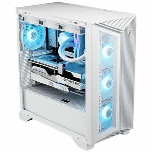 MSI Aegis RS2 AI White Gaming PC – Intel Core Ultra 7 270K Plus (20-Core), NVIDIA GeForce RTX 5060 Ti 8GB, 32GB DDR5, 2TB SSD, 360mm Liquid Cooled, Windows 11 Home