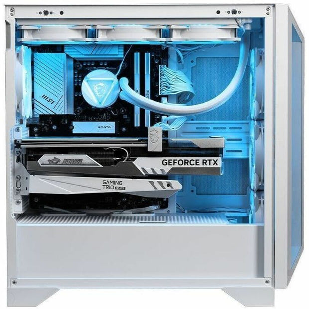 MSI Aegis RS2 AI White Gaming PC – Intel Core Ultra 7 270K Plus (20-Core), NVIDIA GeForce RTX 5060 Ti 8GB, 32GB DDR5, 2TB SSD, 360mm Liquid Cooled, Windows 11 Home