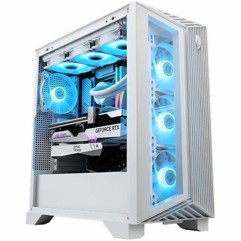 MSI Aegis RS2 AI White Gaming PC – Intel Core Ultra 7 270K Plus (20-Core), NVIDIA GeForce RTX 5060 Ti 8GB, 32GB DDR5, 2TB SSD, 360mm Liquid Cooled, Windows 11 Home