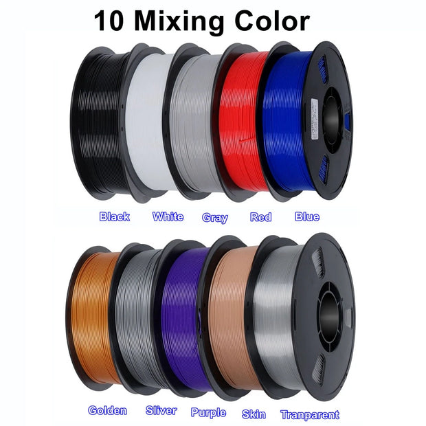 Bulk PETG 3D Printer Filament 1.75mm | High-Strength Industrial Spool Multi-Pack