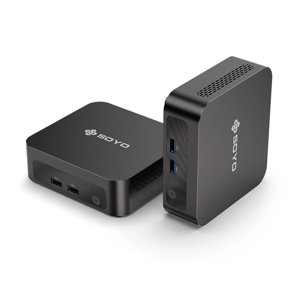 SOYO Intel Core i7 Mini PC | 8GB RAM Workstation Desktop