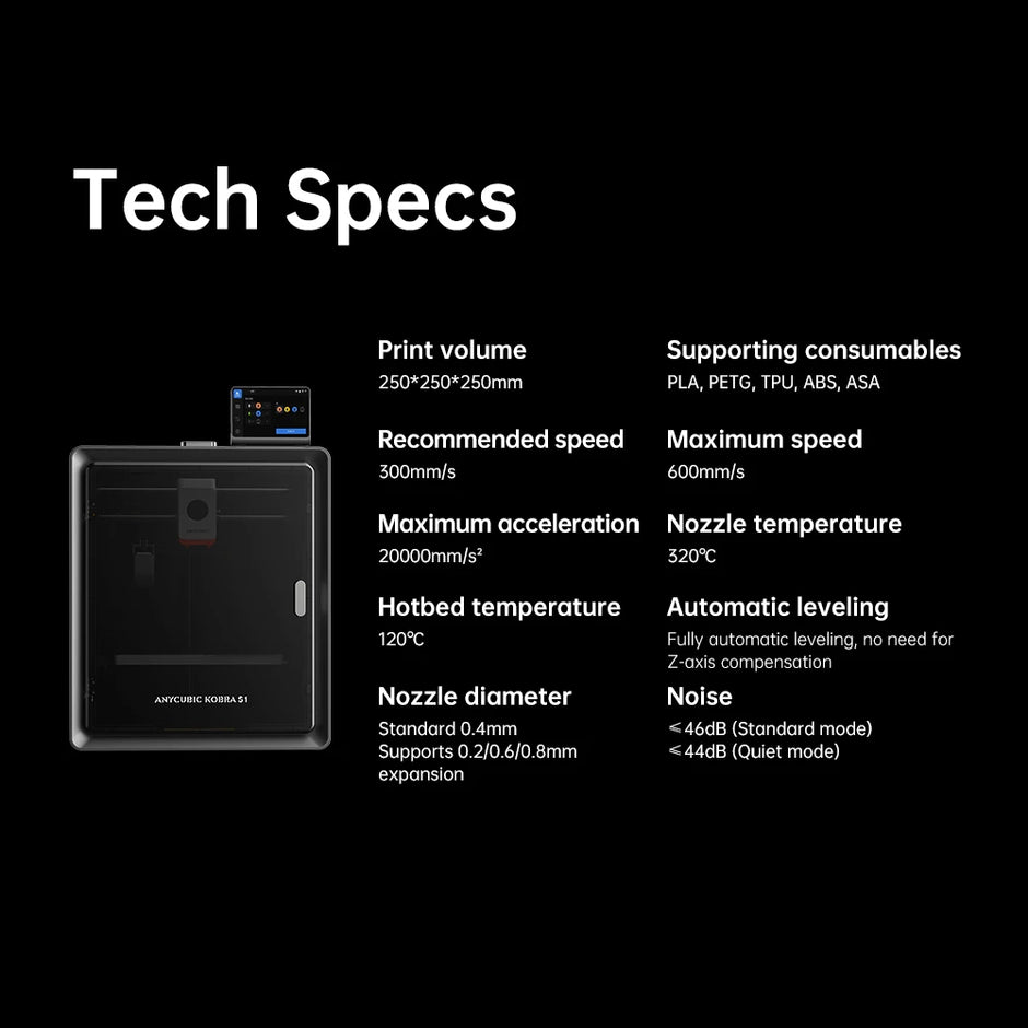 Anycubic Photon High-Speed Multi-Color 3D Printer