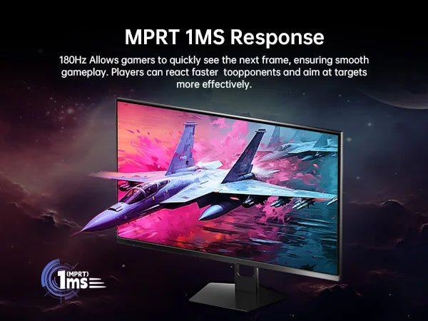 KTC 27-Inch Gaming Monitor | 180Hz Blazing Fast IPS 1080P Screen with 1ms Response
