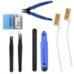 Multiple Models 3D Printer Tool Kit Trimming Knife Scraper Cleaning Needle Tweezers Pliers Deburring Kit DIY 3D Printing Tools