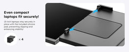 Portable 15.6-Inch Dual Monitor Extender for Laptops | 1080P FHD IPS Display Panel