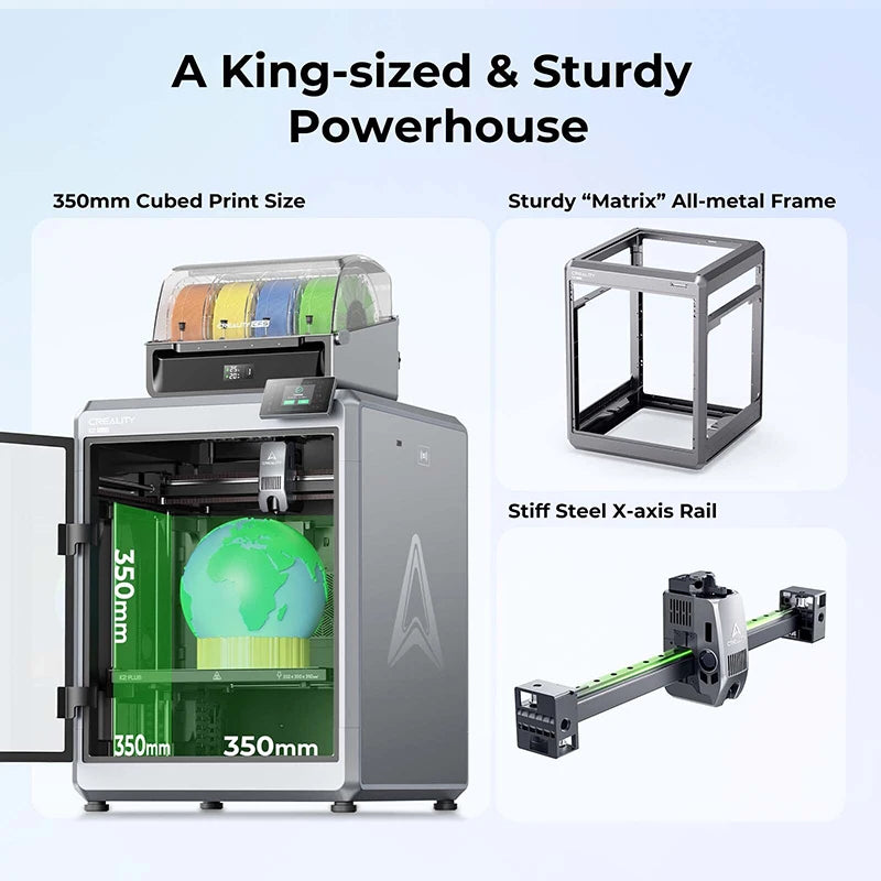 Creality K2 Plus Combo High-Speed Multi-Color 3D Printer