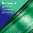 Dual-color Silk PLA Filament 1.75mm 2 Color Coextrusion Glossy 3D Printer Filament PLA, 3kg/pack 1kg each spool