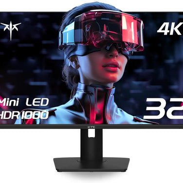 KTC 32-Inch 4K Gaming Monitor | Mini-LED Fast IPS 144Hz 1ms Screen with 45W Type-C