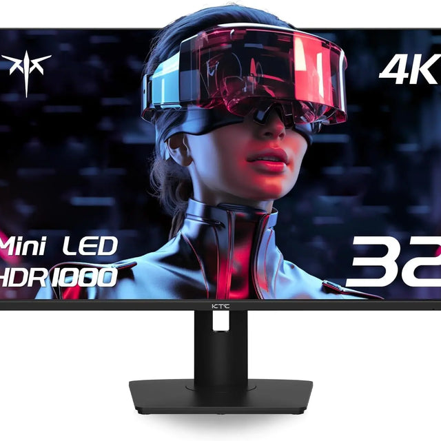 KTC 32-Inch 4K Gaming Monitor | Mini-LED Fast IPS 144Hz 1ms Screen with 45W Type-C