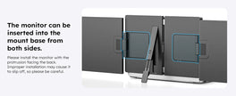 Portable 15.6-Inch Dual Monitor Extender for Laptops | 1080P FHD IPS Display Panel