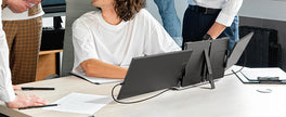Portable 15.6-Inch Dual Monitor Extender for Laptops | 1080P FHD IPS Display Panel