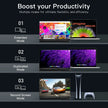 Portable Monitor for Laptop 15.6-Inch | 1080P FHD External Screen with HDR & USB-C