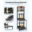 Premium 4-Tier Heavy-Duty 3D Printer Workstation & Filament Storage Cart