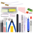 Multiple Models 3D Printer Tool Kit Trimming Knife Scraper Cleaning Needle Tweezers Pliers Deburring Kit DIY 3D Printing Tools