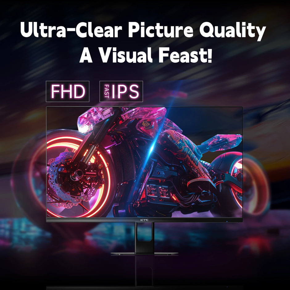 KTC 27-Inch Gaming Monitor | 180Hz Blazing Fast IPS 1080P Screen with 1ms Response