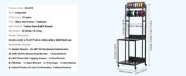 Premium 4-Tier Heavy-Duty 3D Printer Workstation & Filament Storage Cart