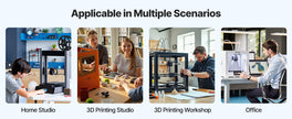 Premium 4-Tier Heavy-Duty 3D Printer Workstation & Filament Storage Cart